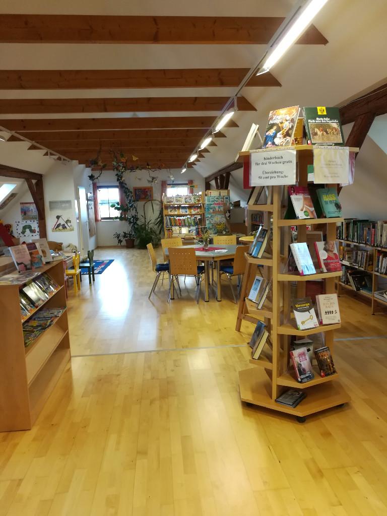 Innenansicht: Bibliothek St. Stefan ob Stainz