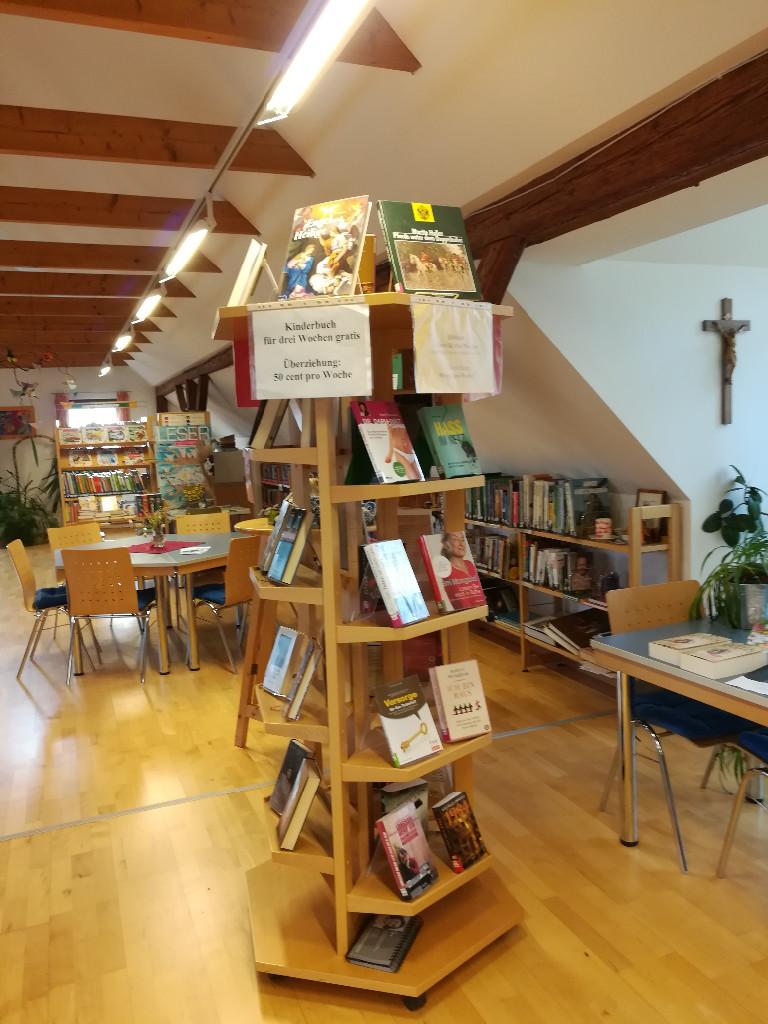 Innenansicht: Bibliothek St. Stefan ob Stainz