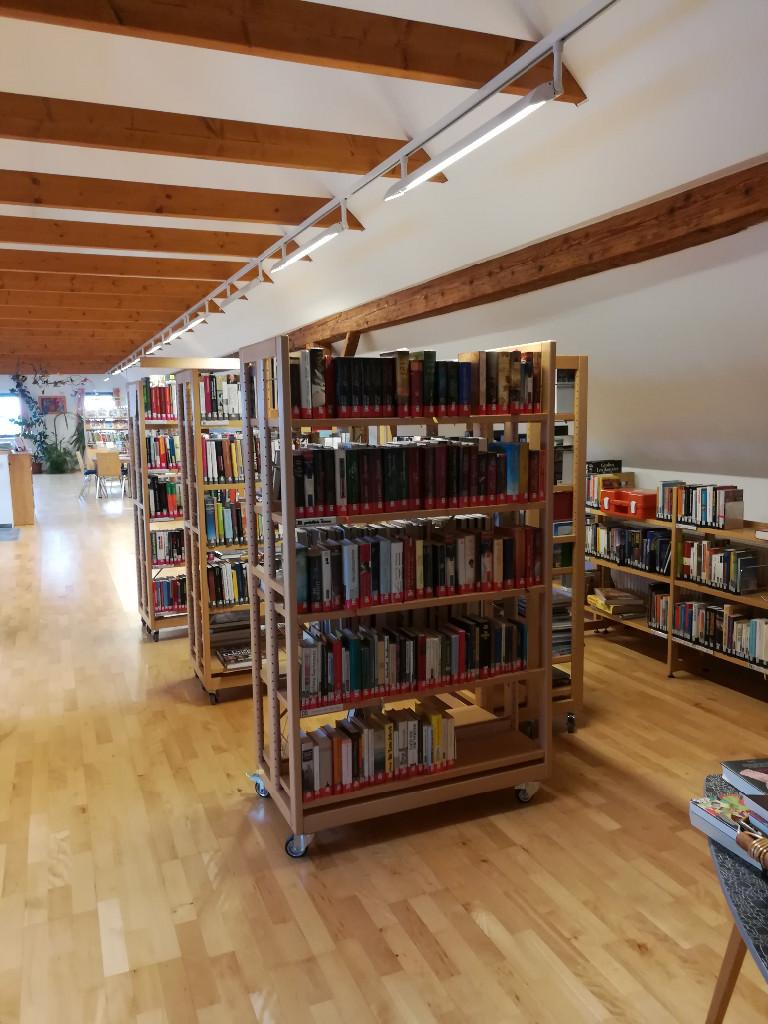 Innenansicht: Bibliothek St. Stefan ob Stainz