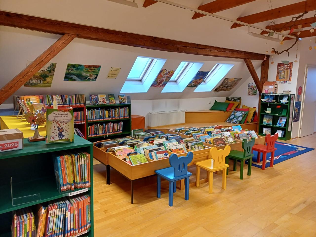 Kinderbereich in der Bibliothek