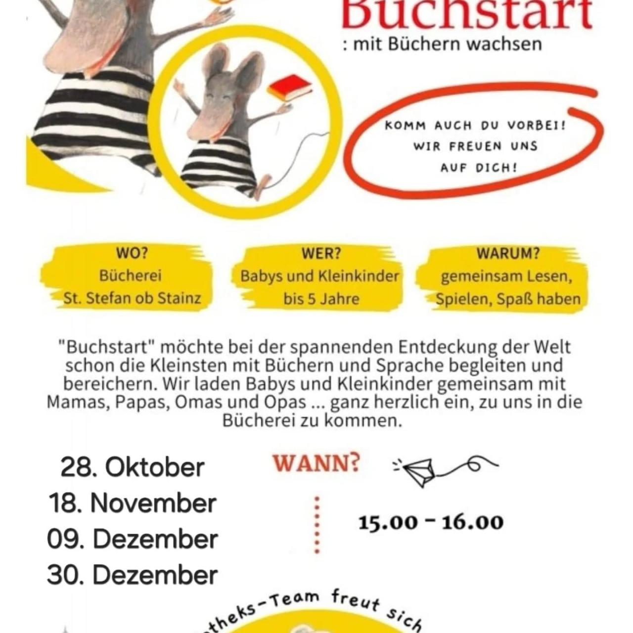 Plakat zu den Terminen