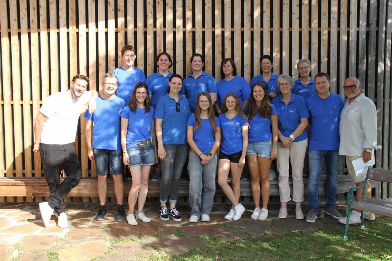 Das Team bei der Veranstaltung.
