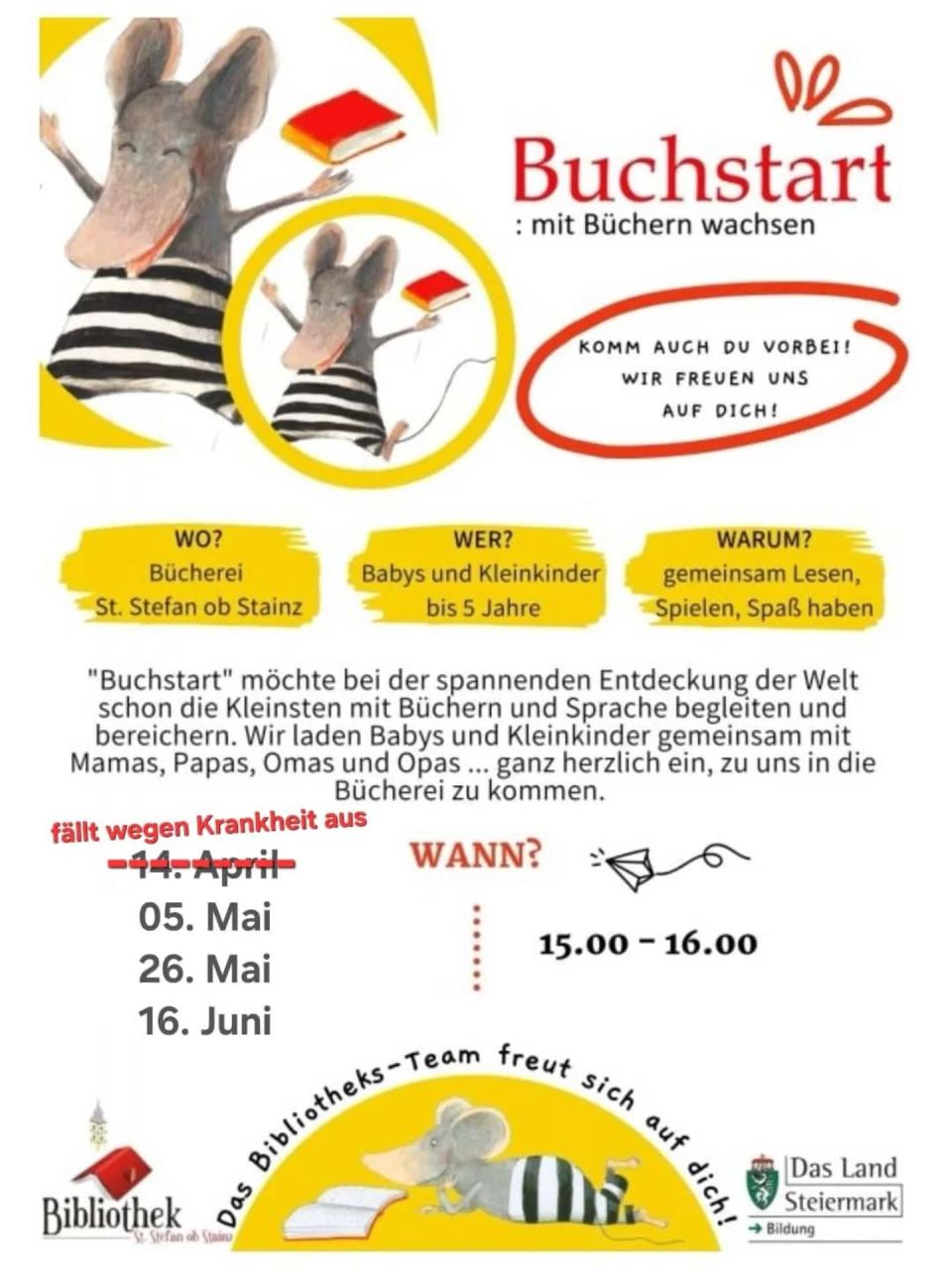 buchstart einladung